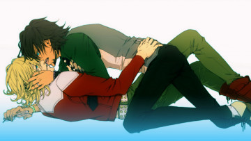 Картинка аниме tiger+and+bunny тигр и кролик