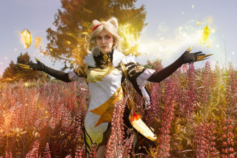 Картинка девушки наталья+фильченкова+ +alisa костюм образ поле цветы магия