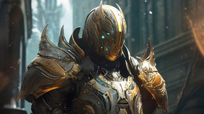 Обои картинки фото фэнтези, другое, воин