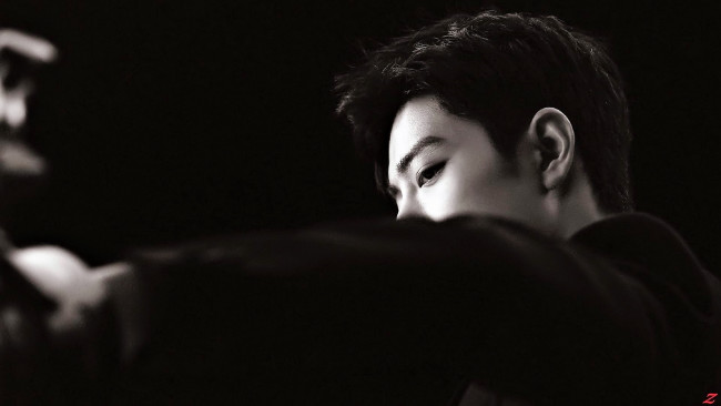 Обои картинки фото мужчины, xiao zhan, актер, лицо