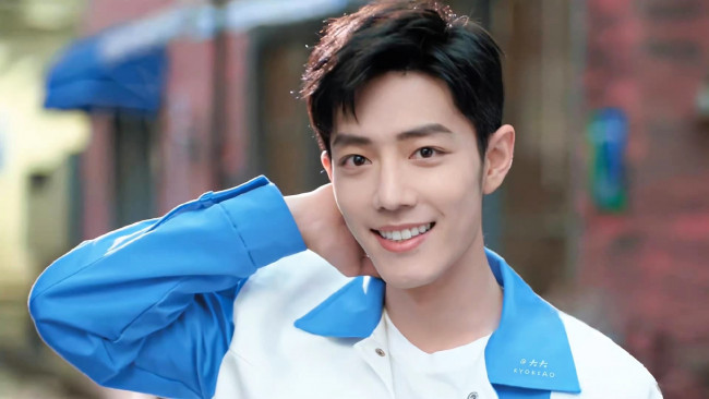 Обои картинки фото мужчины, xiao zhan, актер, лицо, куртка