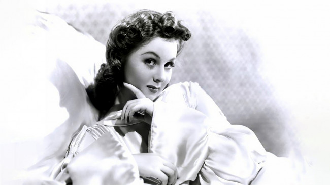 Обои картинки фото susan hayward, девушки, - черно-белые, красивая, девушка