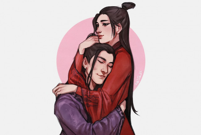 Обои картинки фото аниме, mo dao zu shi, вэнь, цин, цзян, чэн