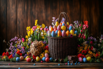 Картинка 3д+графика праздники+ holidays пасха