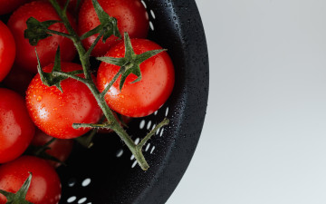 обоя еда, помидоры, томаты, капли, макро