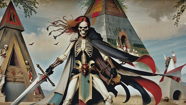 Обои картинки фото фэнтези, нежить, нейросети, графика, нейроарт, ai, art, нейронные, сети, рисунки, нейро, искусство, нейрографика, graphics, neuroart, neural, networks, drawings, neuro, neurography