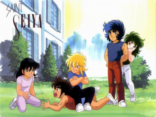Картинка аниме saint seiya