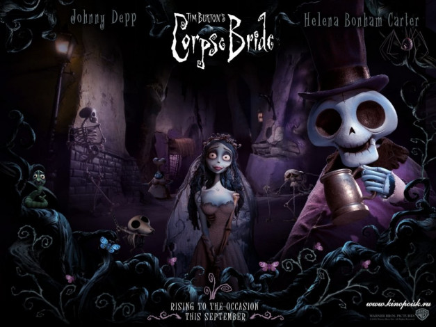 Обои картинки фото corpse, bride, мультфильмы