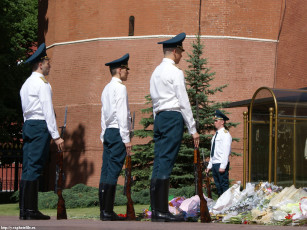 Картинка москва смена караула могилы неизвестного солдата разное люди