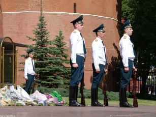Картинка москва смена караула могилы неизвестного солдата разное люди