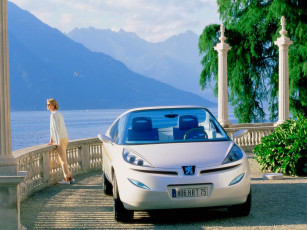 обоя 1997, peugeot, 806, runabout, concept, автомобили