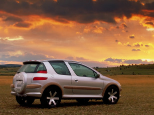 обоя 1999, peugeot, 206, escapade, concept, автомобили