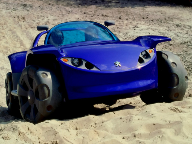 Обои картинки фото 1996, peugeot, touareg, concept, автомобили