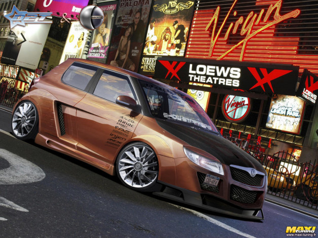 Обои картинки фото автомобили, skoda