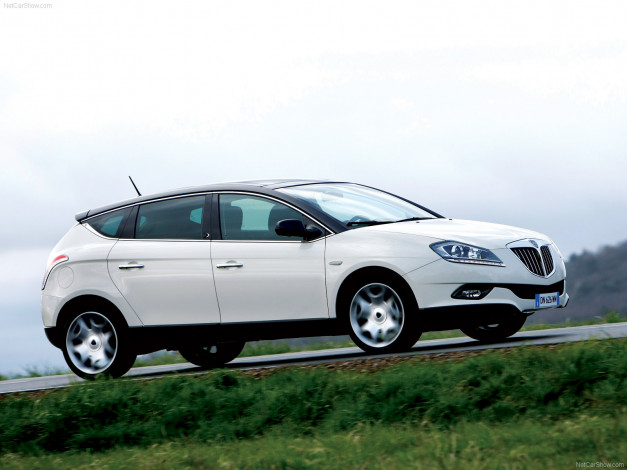 Обои картинки фото lancia, delta, 2009, автомобили