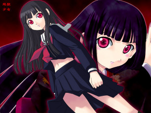 Картинка аниме jigoku shoujo