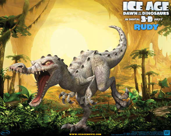 Обои картинки фото мультфильмы, ice, age, dawn, of, the, dinosaurs