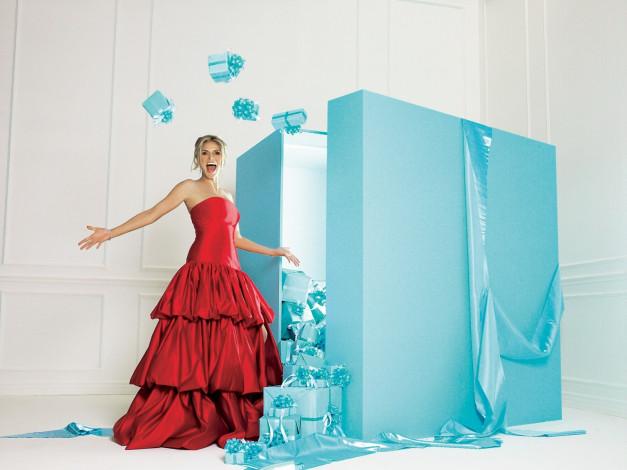 Обои картинки фото Heidi Klum, девушки