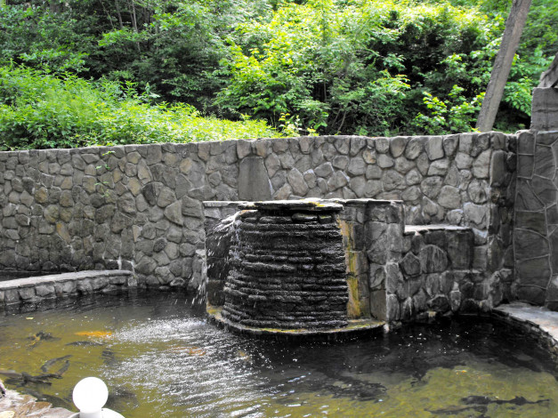 Обои картинки фото наташкины, водопады, города, фонтаны