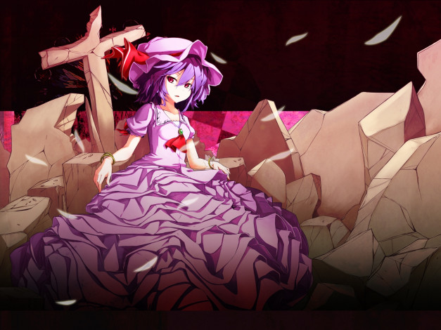 Обои картинки фото аниме, touhou