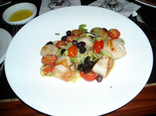 Обои картинки фото еда, рыбные, блюда, морепродуктами