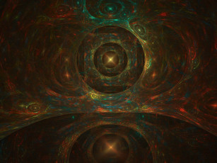 Картинка 3д графика fractal фракталы фон цвета узор