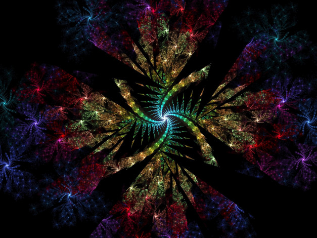 Обои картинки фото 3д, графика, fractal, фракталы, фон, цвета, узор
