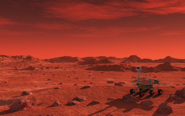 Обои картинки фото космос, разное, другое, луноход, луна