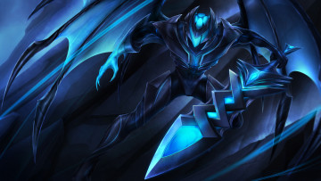 Картинка фэнтези существа the darkin blade league of legends aatrox