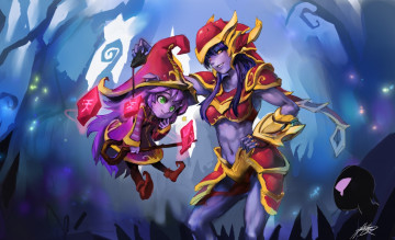 Картинка фэнтези девушки девочка девушка арт