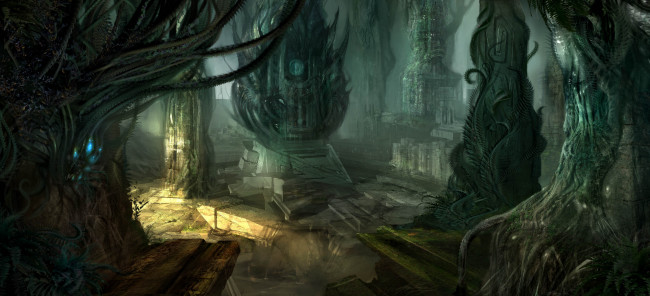 Обои картинки фото фэнтези, иные миры,  иные времена, сооружения, мир, иной