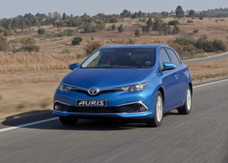 обоя автомобили, toyota, za-spec, синий, auris, 2015г