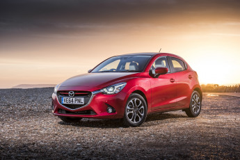 Картинка автомобили mazda cx-3 '2015г красный