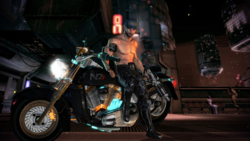 Картинка мотоциклы 3d фон взгляд мужчина мотоцикл