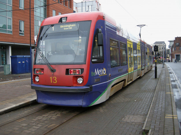 Обои картинки фото техника, трамваи, трамвай, рельсы, транспорт