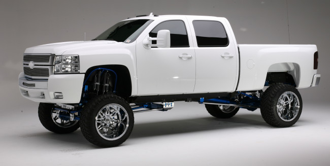 Обои картинки фото автомобили, custom pick-up, chevrolet