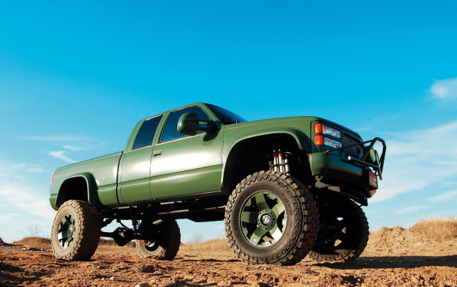 Обои картинки фото автомобили, custom pick-up, chevrolet