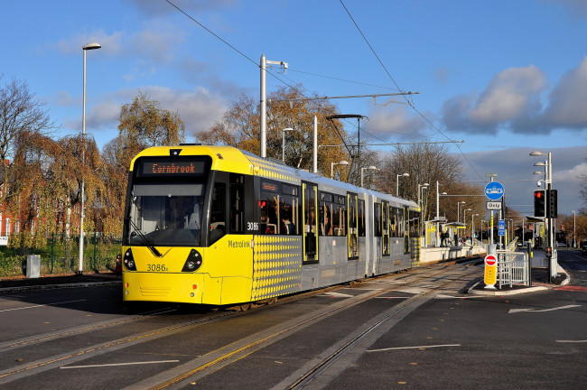 Обои картинки фото техника, трамваи, транспорт, трамвай, рельсы