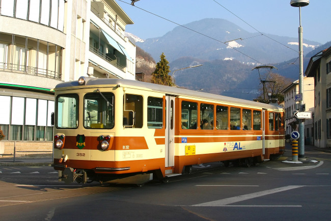 Обои картинки фото техника, трамваи, трамвай, рельсы, транспорт