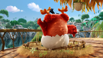 обоя the angry birds movie, мультфильмы, персонажи