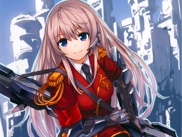 Обои картинки фото аниме, kaku-san-sei million arthur, девушка