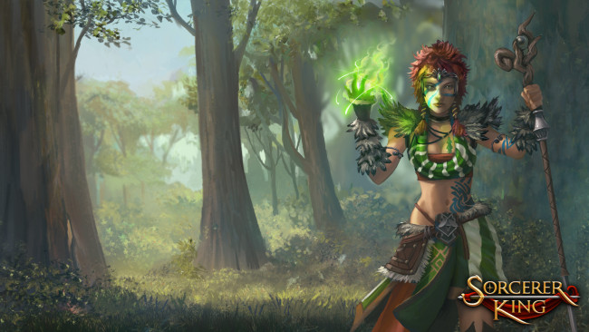 Обои картинки фото sorcerer king, видео игры, sorcerer, king, онлайн, стратегия