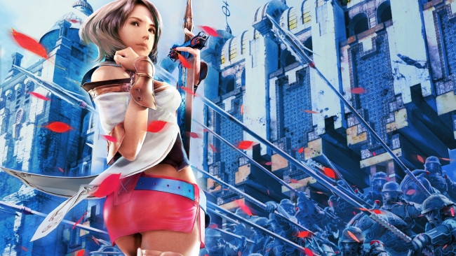 Обои картинки фото видео игры, final fantasy x-2, персонаж