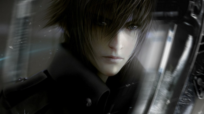 Обои картинки фото видео игры, final fantasy xv, взгляд, парень, портрет