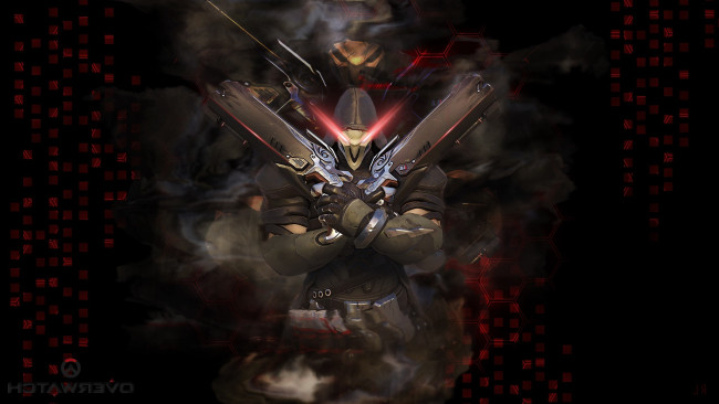 Обои картинки фото видео игры, overwatch, персонаж