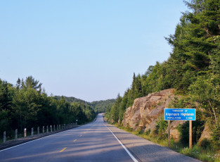 Картинка природа дороги шоссе разметка