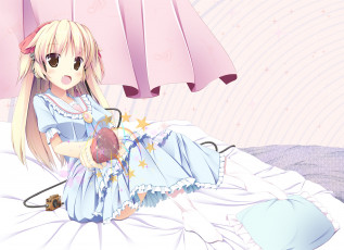 Картинка аниме unknown +другое девушка взгляд фон