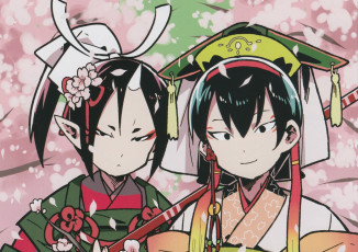 Картинка аниме hoozuki+no+reitetsu хладнокровный хозуки