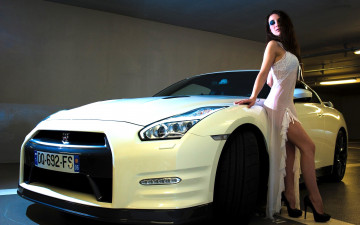 Картинка auto+girl+4 автомобили -авто+с+девушками auto girl белый