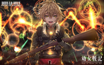 Картинка аниме youjo+senki tanya degurechaff